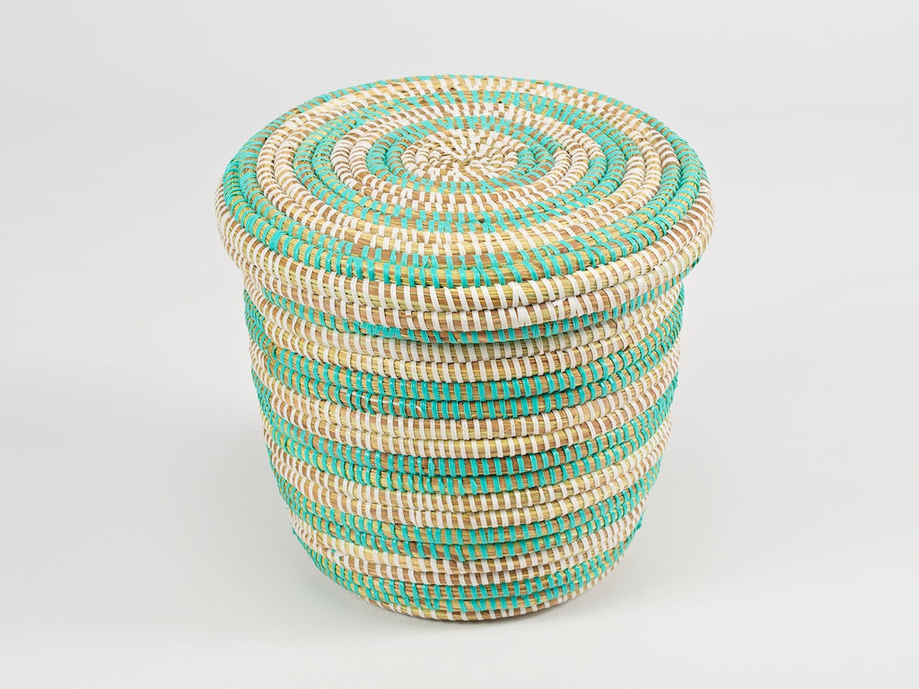 small-round-storage-basket-mint